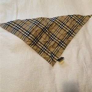 Vintage Burberry head scarf